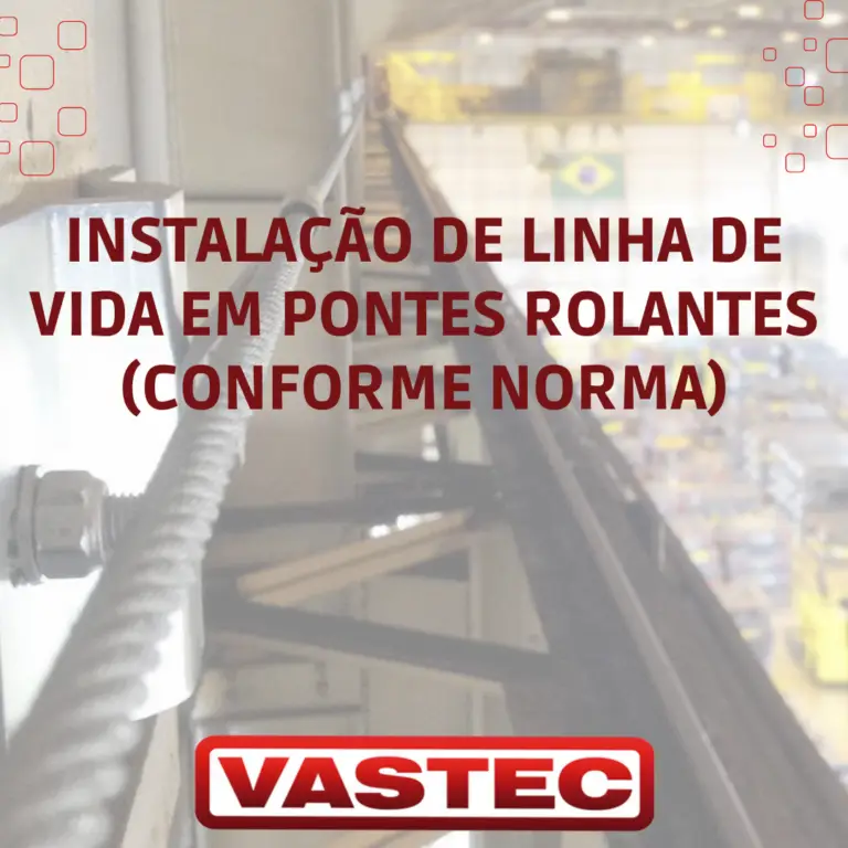Instalação de Linha de Vida em Pontes Rolantes (Conforme Norma)